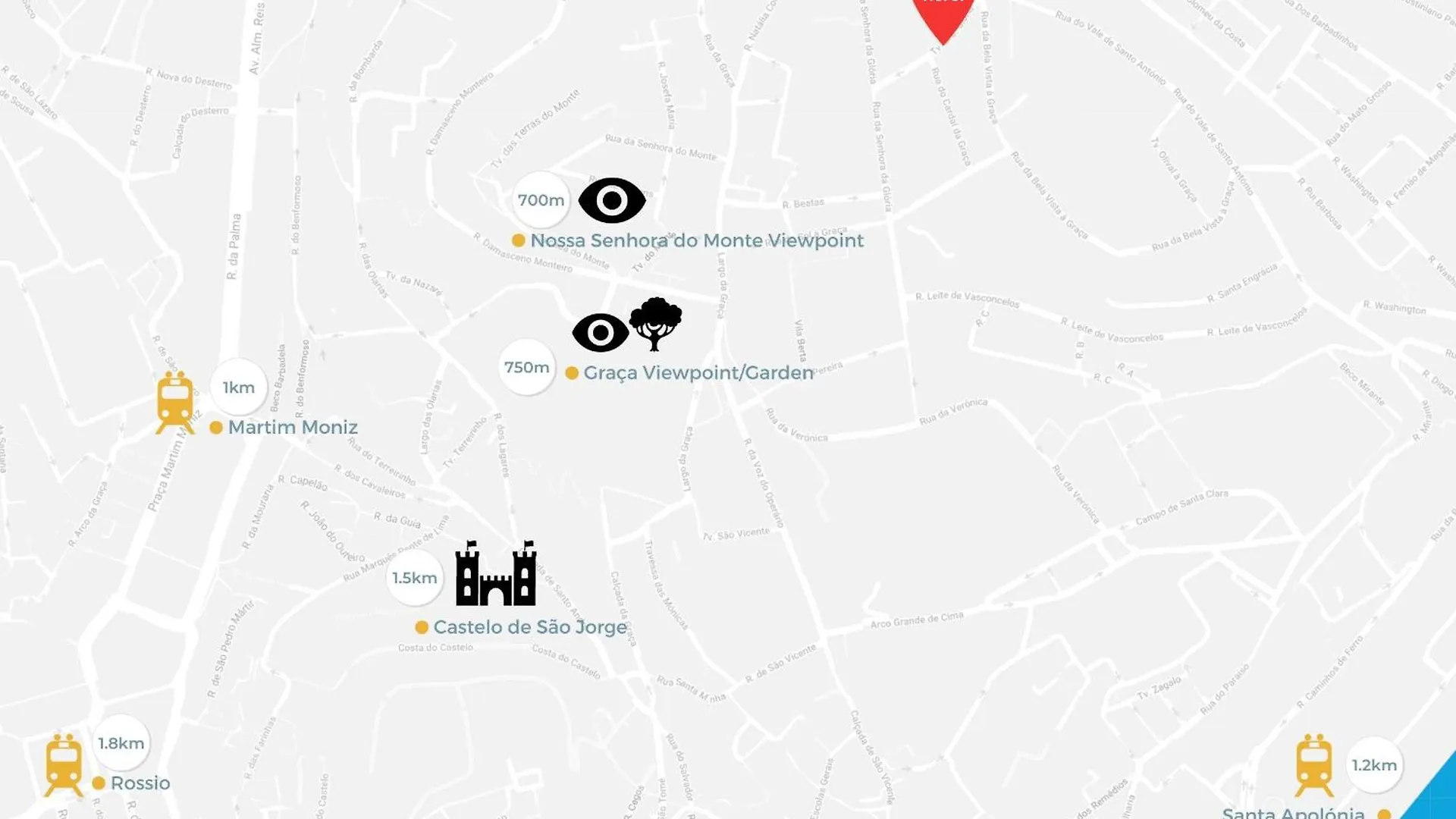 Apartamento Graca Trendy Flat Lisboa